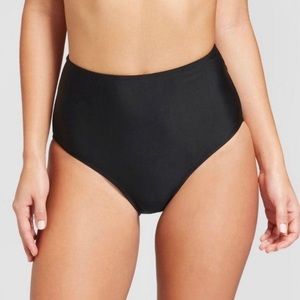 Target Black High Wasted Bikini Bottoms